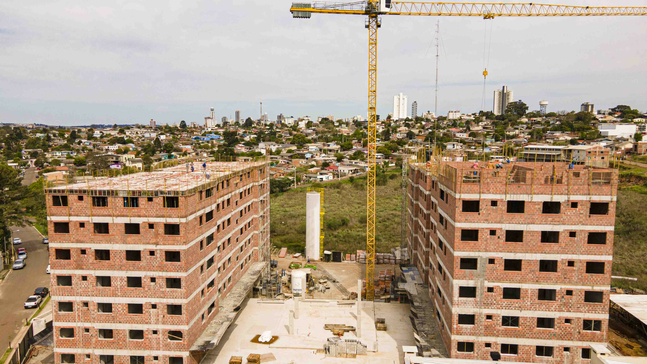 Andamento da Obra